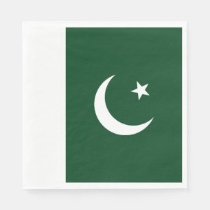 Flagge Pakistans Serviette