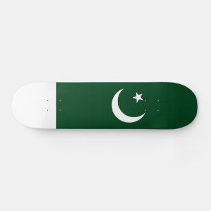 Flagge Pakistans Skateboard