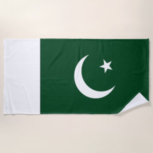 Flagge Pakistans Strandtuch