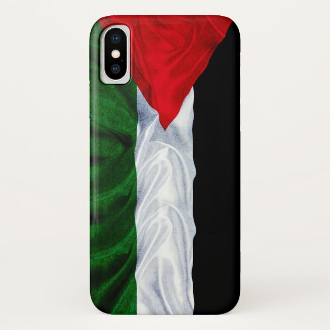 Flagge Palästinas Case-Mate iPhone Hülle (Rückseite)