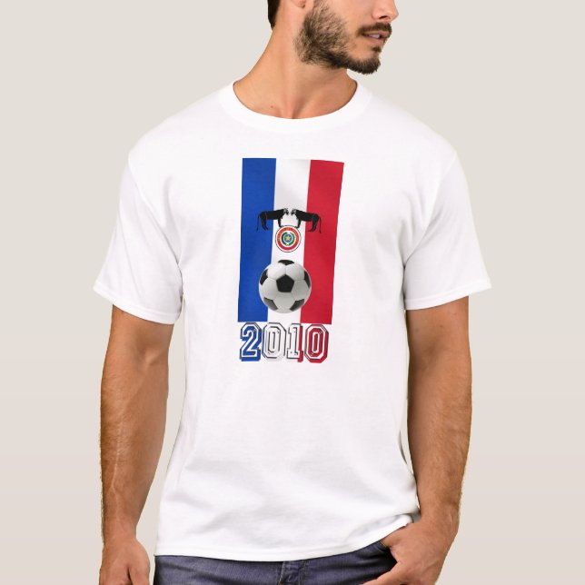 Flagge Paraguays 2010 der T-Shirt (Vorderseite)