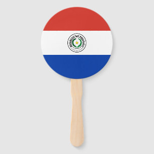Flagge Paraguays Fächer
