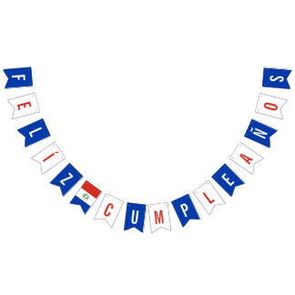 Flagge Paraguays Geburtstagsdekorationen