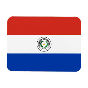 Flagge Paraguays Magnet