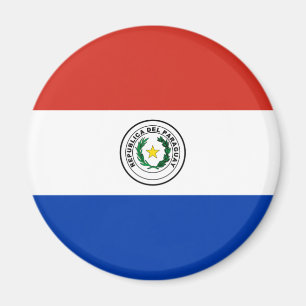 Flagge Paraguays Magnet