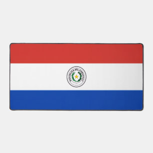 Flagge Paraguays Schreibtischunterlage