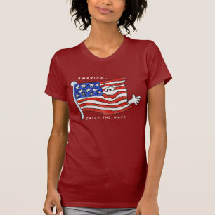 Flagge-patriotisches T-Shirt