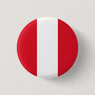 Flagge Perus Button
