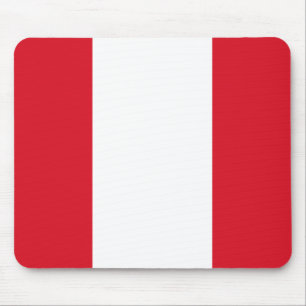 Flagge Perus Mousepad