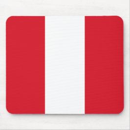 Flagge Perus (peruanische Flagge) Mousepad