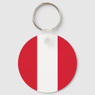 Flagge Perus Schlüsselanhänger