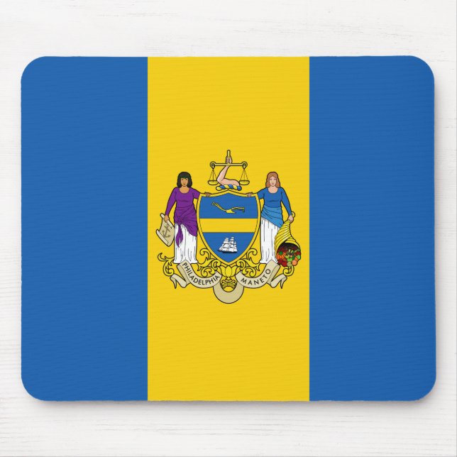 Flagge Philadelphia, Pennsylvania Mouse Pad Mousepad (Vorne)
