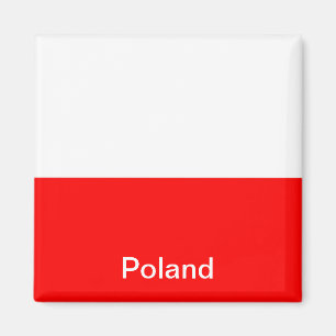 Flagge Polens Magnet