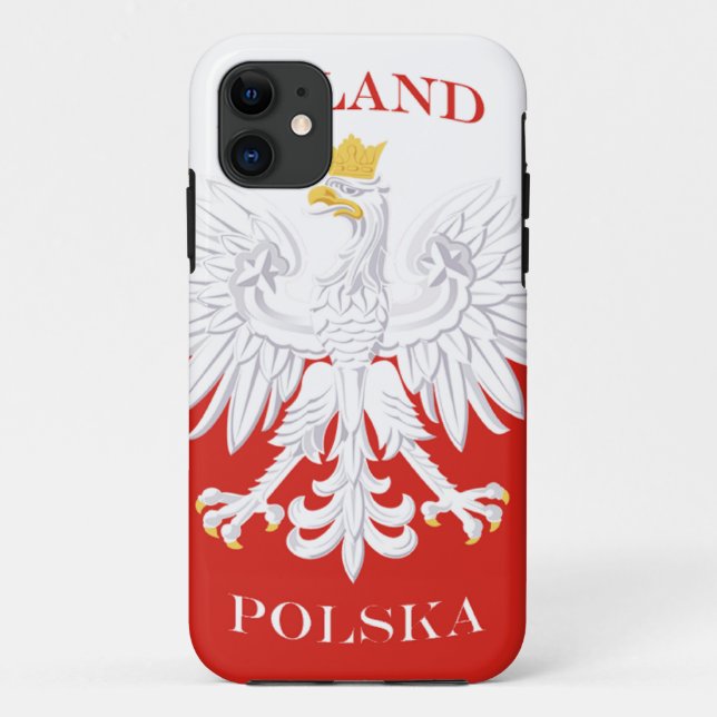 Flagge Polens polnische iPhone 5 Case-Mate ID™ Case-Mate iPhone Hülle (Rückseite)