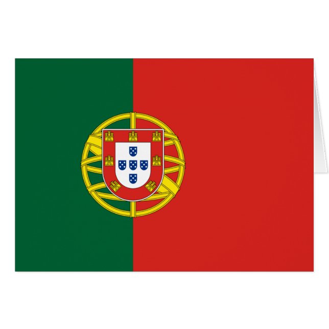 Flagge Portugals (Vorderseite (Horizontal))