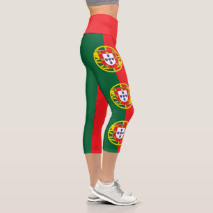 Flagge Portugals Capri Leggings