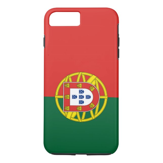 Flagge Portugals Case-Mate iPhone Hülle (Rückseite)
