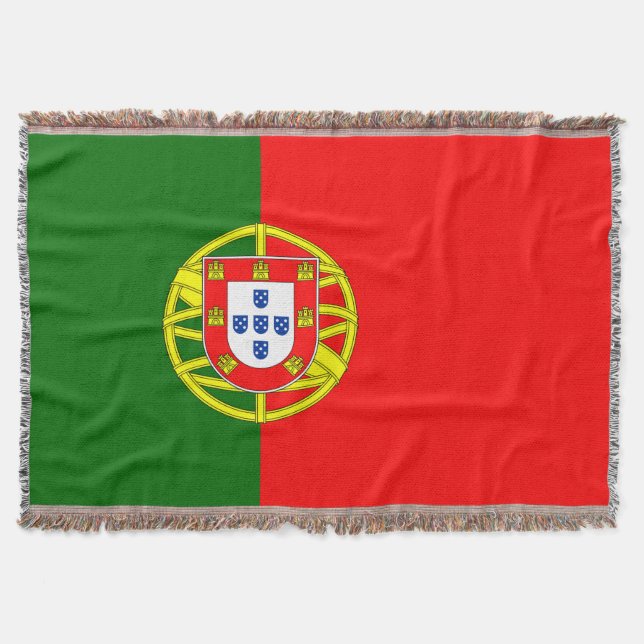 Flagge Portugals Decke (Vorderseite)