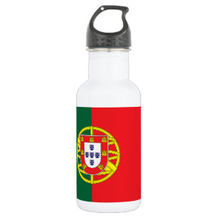 Flagge Portugals Edelstahlflasche
