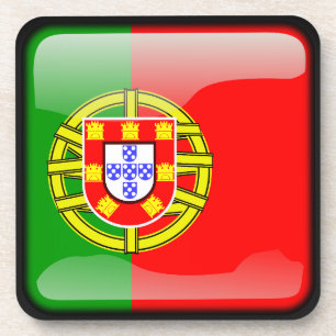 Flagge Portugals Getränkeuntersetzer