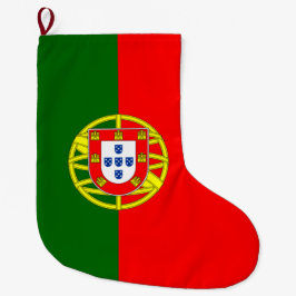 Flagge Portugals Großer Weihnachtsstrumpf