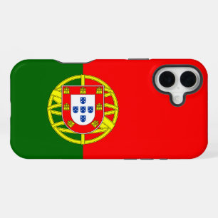 Flagge Portugals iPhone 16 Plus Hülle