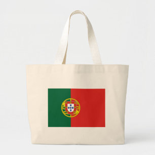 Flagge Portugals Jumbo Stoffbeutel