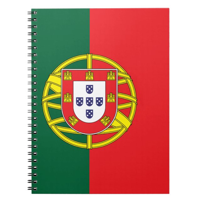 Flagge Portugals Notizblock (Vorderseite)