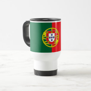 Flagge Portugals Reisebecher