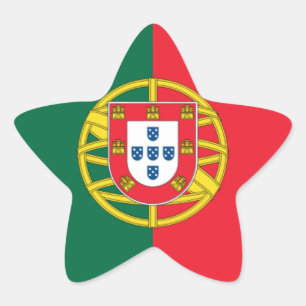 Flagge Portugals Stern-Aufkleber