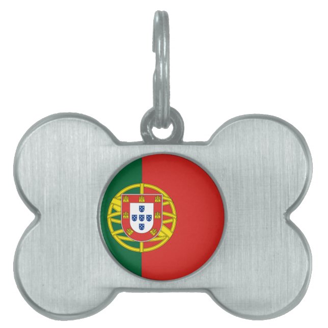 Flagge Portugals Tiermarke (Vorderseite)