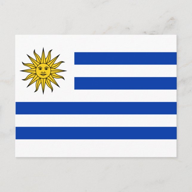 Flagge Postkarte (Vorderseite)