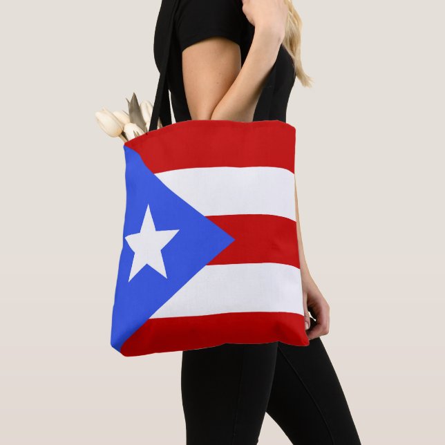 Flagge Puerto Rico (Von Nahem)