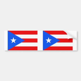 Flagge Puerto Rico Autoaufkleber