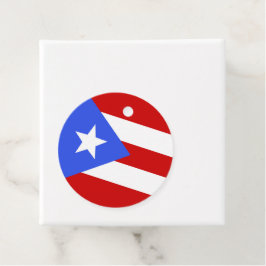 Flagge Puerto Rico Geschenkanhänger