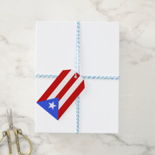 Flagge Puerto Rico Geschenkanhänger