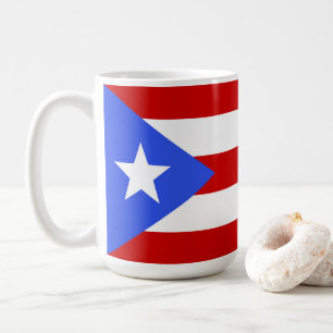 Flagge Puerto Rico Kaffeetasse