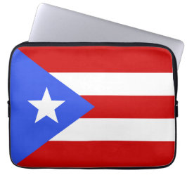 Flagge Puerto Rico Laptopschutzhülle