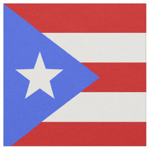Flagge Puerto Rico Stoff