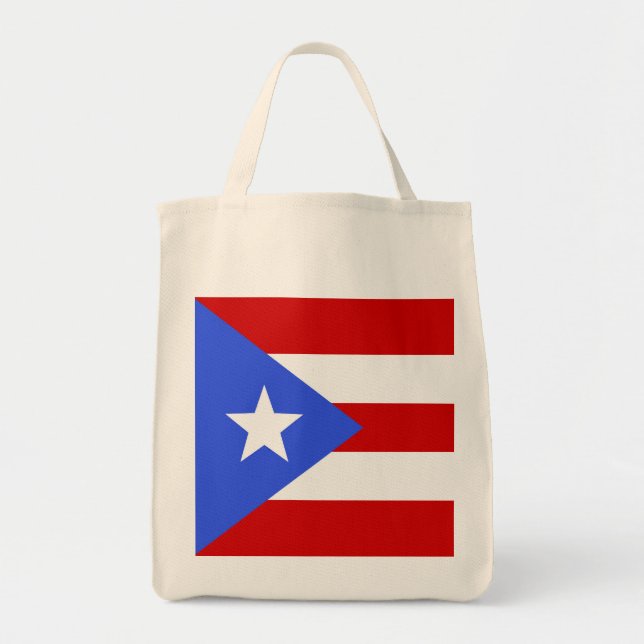 Flagge Puerto Rico Tragetasche (Vorne)
