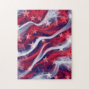 Flagge-Puzzlespiel Puzzle