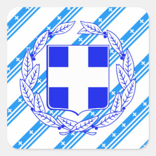Flagge Quadratischer Aufkleber