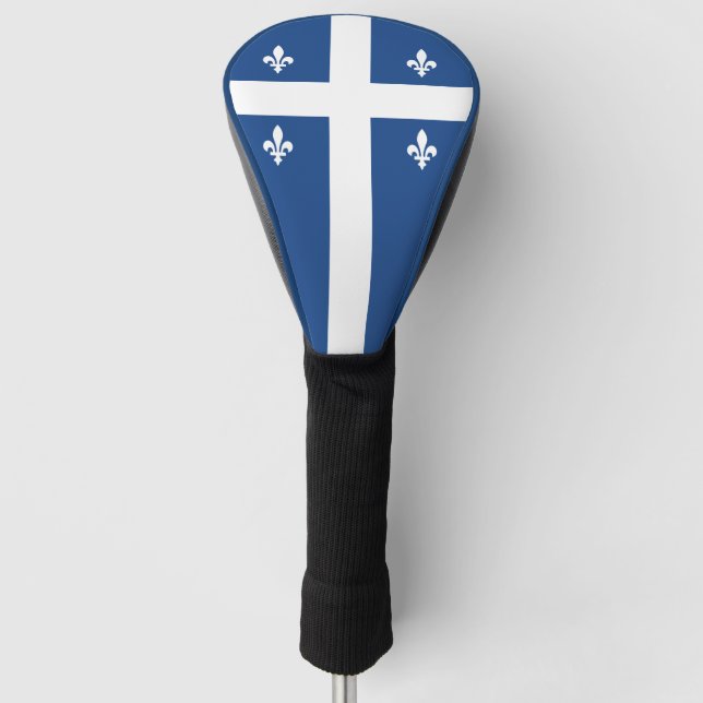 Flagge Québec, Kanada Golf Headcover (Vorderseite)