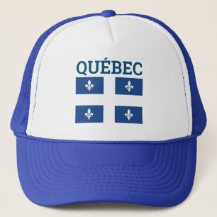 Flagge Québec, Kanada Truckerkappe