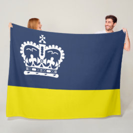 Flagge Regina (Saskatchewan, Kanada) Fleecedecke