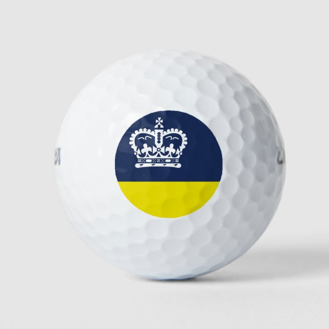 Flagge Regina (Saskatchewan, Kanada) Golfball (Vorderseite)
