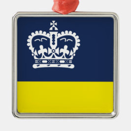 Flagge Regina (Saskatchewan, Kanada) Ornament Aus Metall