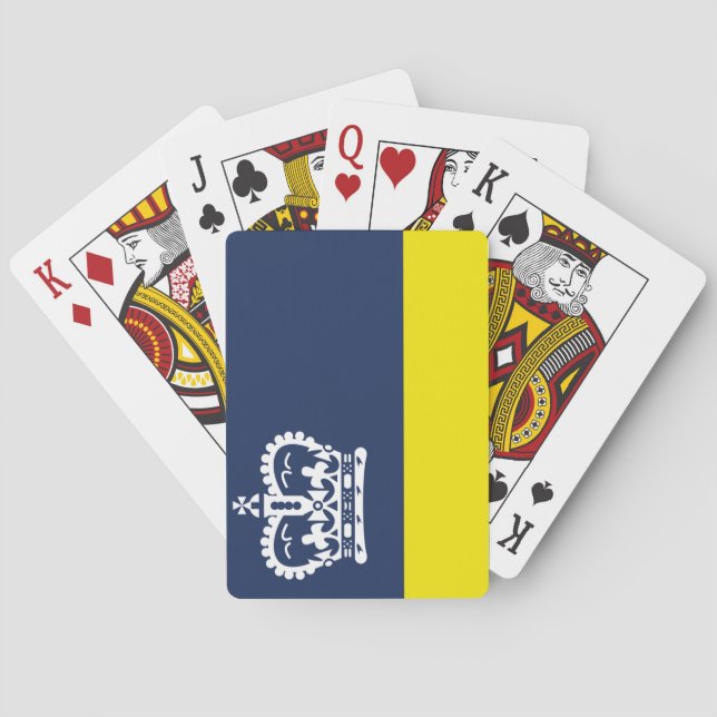 Flagge Regina (Saskatchewan, Kanada) Spielkarten (Rückseite)