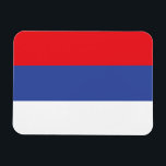 Flagge Republika Srpska Magnet<br><div class="desc">Patriotische Flagge der Republika Srpska.</div>