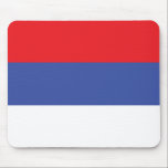 Flagge Republika Srpska Mousepad<br><div class="desc">Patriotische Flagge der Republika Srpska.</div>
